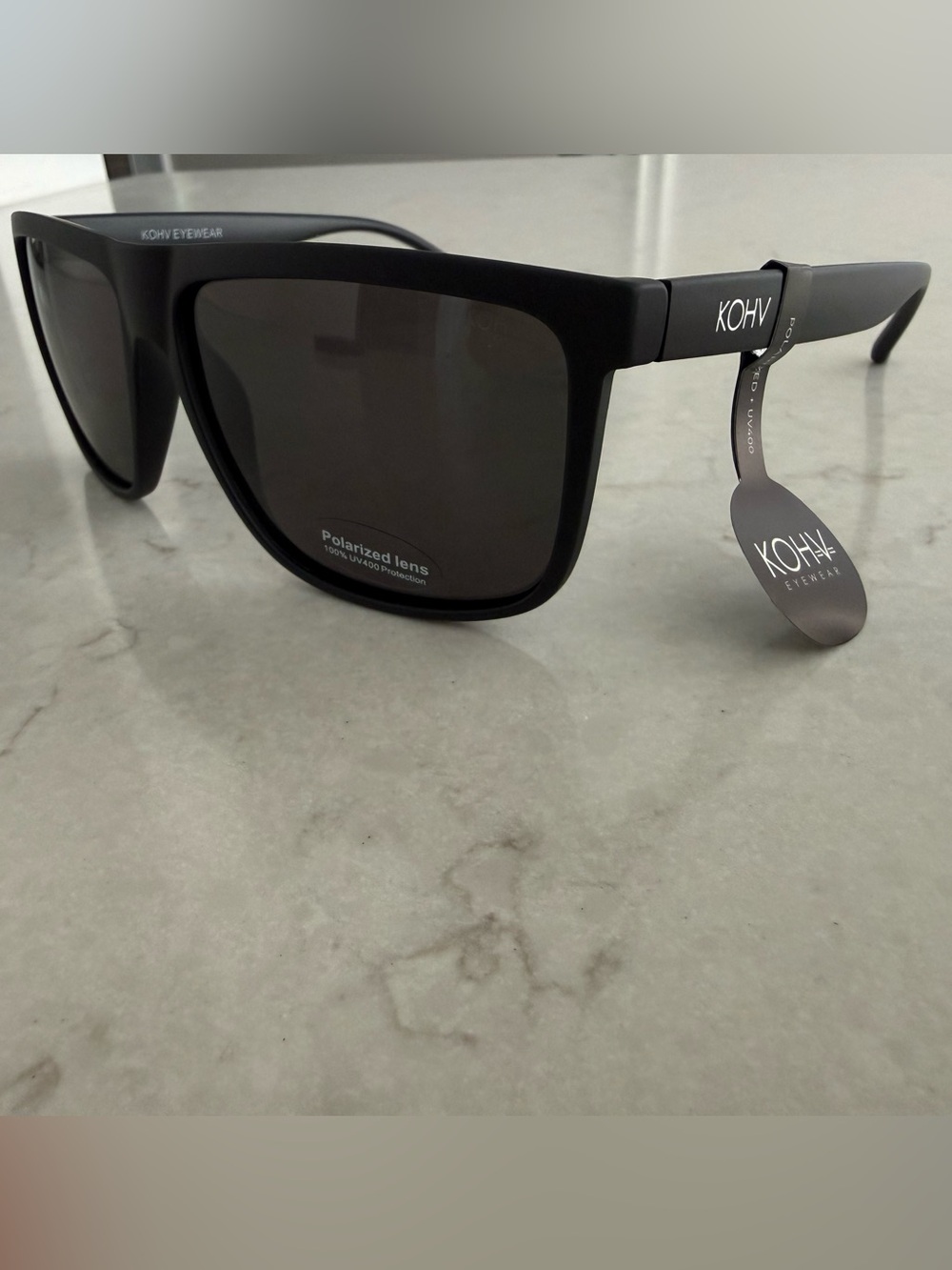 NWT KOHV Eyewear “Evans” Polarized Sunglasses